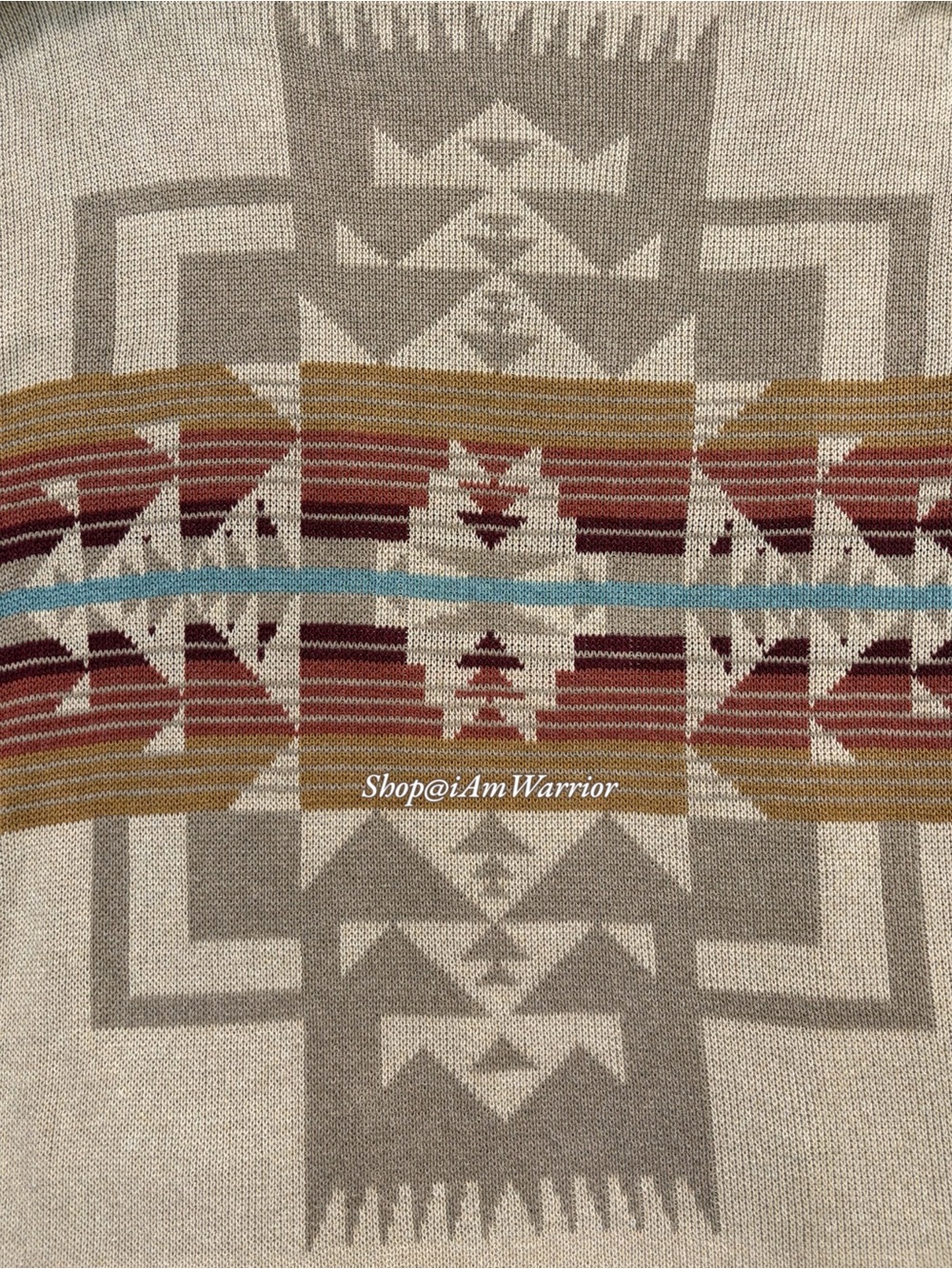 Pendleton Southwestern Geometric Long Cardigan Duster Sweater *shop@iAmWarrior - Picture 4 of 12